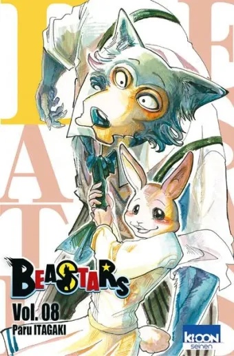 Couverture du manga Beastars Tome 8