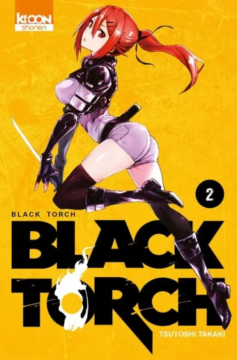 Couverture du manga Black torch Tome 2