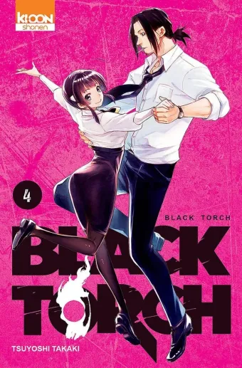 Couverture du manga Black torch Tome 4