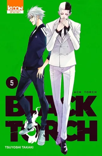 Couverture du manga Black torch Tome 5