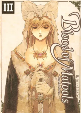 Couverture du manga Blood of Matools Tome 3, « Blood of Matools »