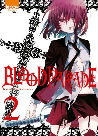 Couverture du manga Blood parade Tome 2