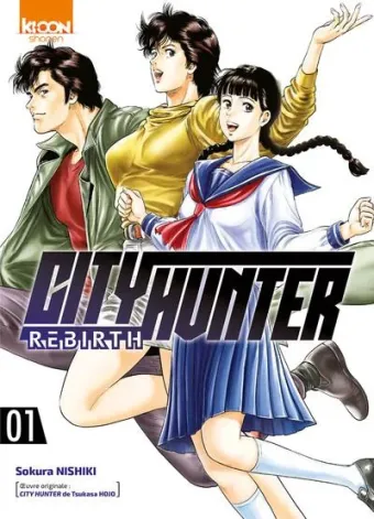 Couverture du manga City hunter rebirth Tome 1