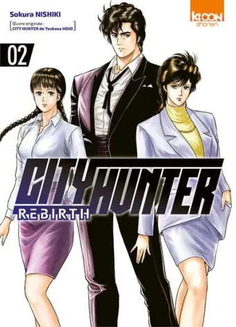 Couverture du manga City hunter rebirth Tome 2