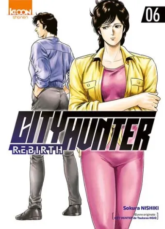 Couverture du manga City hunter rebirth Tome 6
