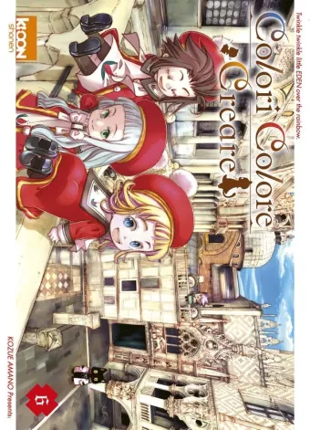 Couverture du manga Colori colore creare Tome 6