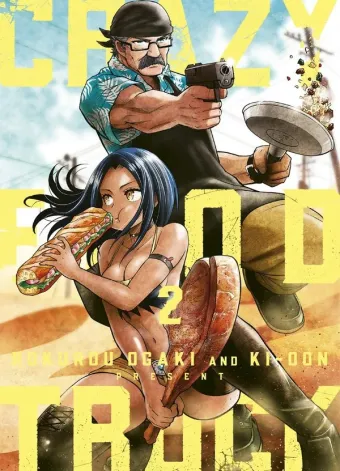 Couverture du manga Crazy food truck Tome 2