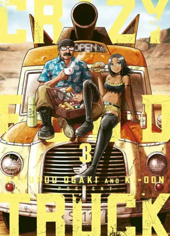 Couverture du manga Crazy food truck Tome 3