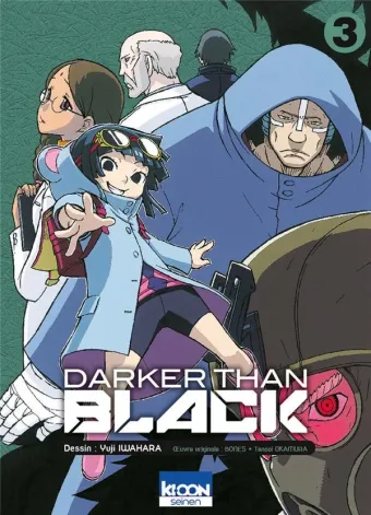 Couverture du manga Darker than black Tome 3