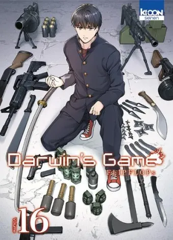 Couverture du manga Darwin’s game Tome 16