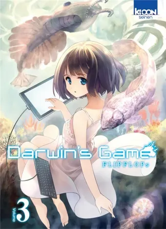 Couverture du manga Darwin’s game Tome 3