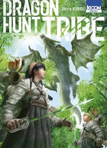 Couverture du manga Dragon hunt tribe Tome 2