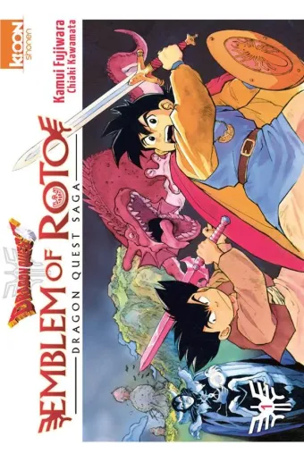 Couverture du manga Dragon quest Emblem of Roto – dragon quest saga Tome 1