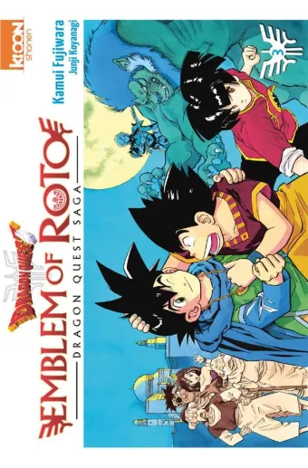 Couverture du manga Dragon quest Emblem of Roto – dragon quest saga Tome 3