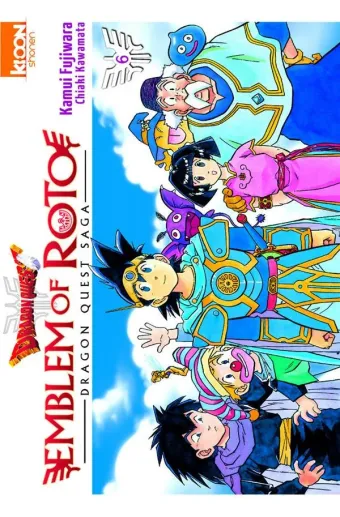 Couverture du manga Dragon quest Emblem of Roto – dragon quest saga Tome 6