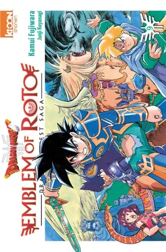 Couverture du manga Dragon quest Emblem of Roto – dragon quest saga Tome 9