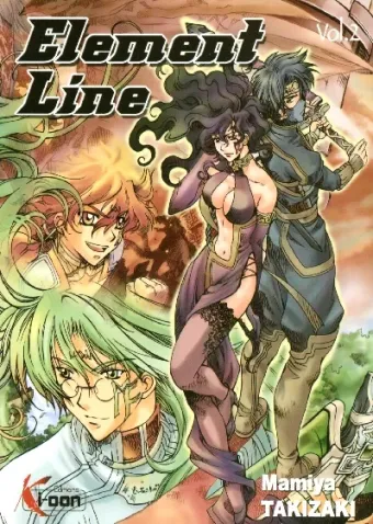 Couverture du manga Element line Tome 2