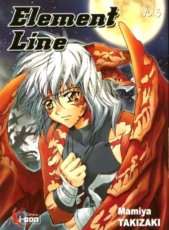 Couverture du manga Element line Tome 3