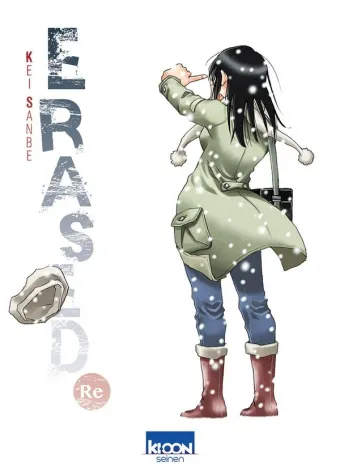 Couverture du manga Erased Tome 9, « Re »