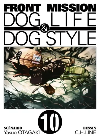 Couverture du manga Front mission dog life & dog style Tome 10