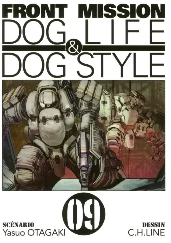 Couverture du manga Front mission dog life & dog style Tome 9