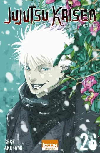 Couverture du manga Gege Akutami Tome 26, « Vers le sud »