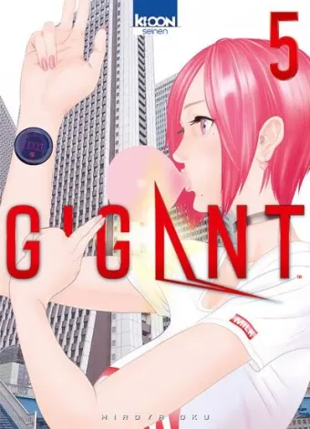 Couverture du manga Gigant Tome 5
