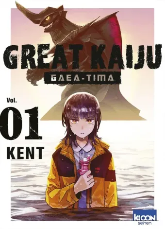 Couverture du manga Great kaiju Gaea-Tima Tome 1