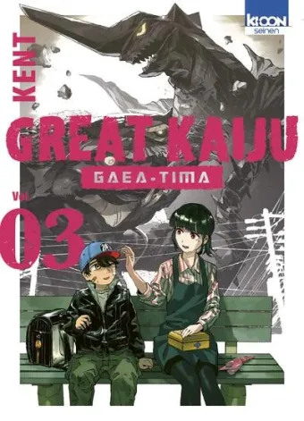 Couverture du manga Great kaiju Gaea-Tima Tome 3