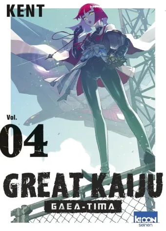 Couverture du manga Great kaiju Gaea-Tima Tome 4