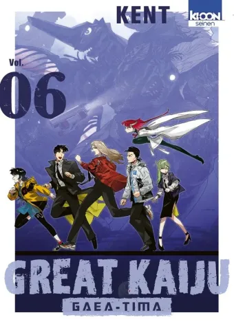 Couverture du manga Great kaiju Gaea-Tima Tome 6