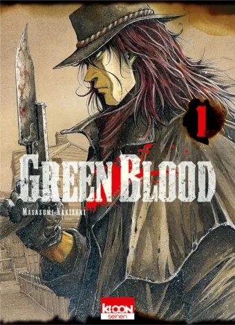 Couverture du manga Green blood Tome 1