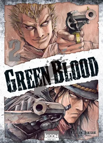 Couverture du manga Green blood Tome 2