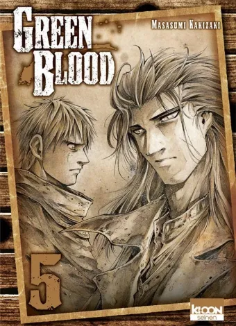Couverture du manga Green blood Tome 5