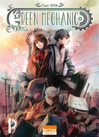 Couverture du manga Green mechanic Tome 1