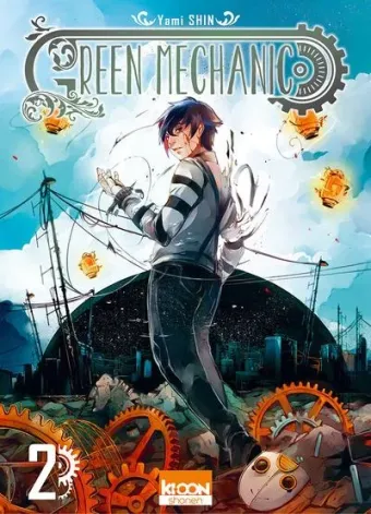 Couverture du manga Green mechanic Tome 2