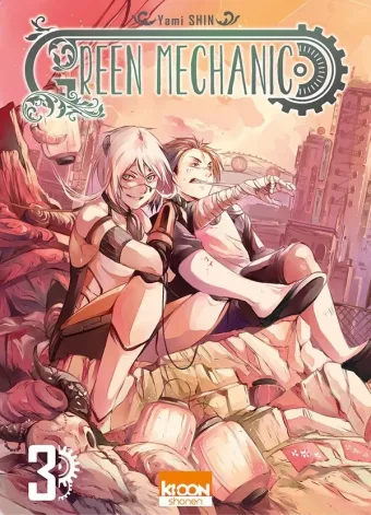 Couverture du manga Green mechanic Tome 3