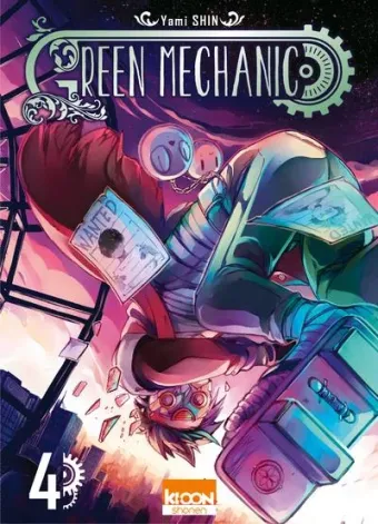 Couverture du manga Green mechanic Tome 4