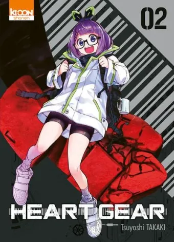 Couverture du manga Heart gear Tome 2