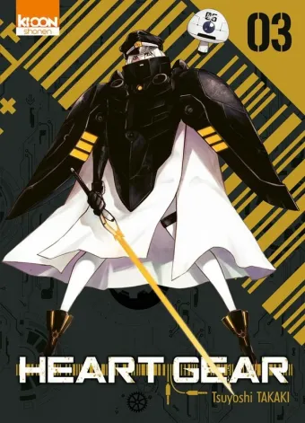Couverture du manga Heart gear Tome 3