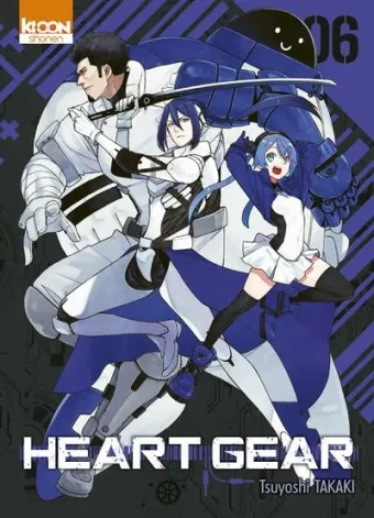 Couverture du manga Heart gear Tome 6