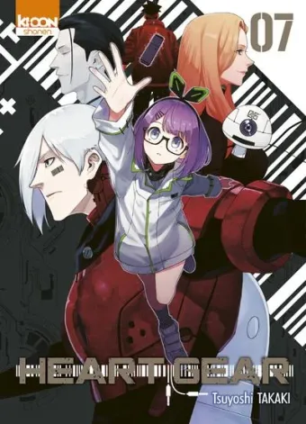 Couverture du manga Heart gear Tome 7