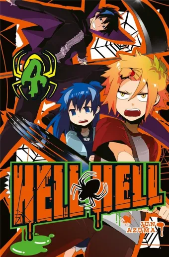 Couverture du manga Hell Hell Tome 4