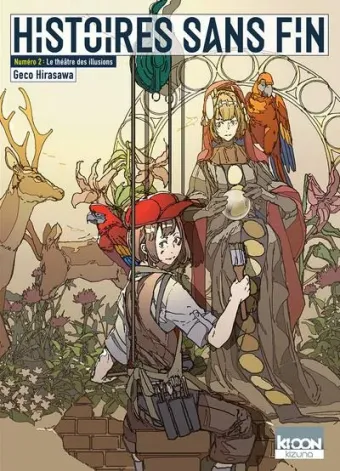 Couverture du manga Histoires sans fin Tome 2, « Le théâtre des illusions »