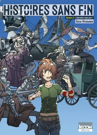 Couverture du manga Histoires sans fin Tome 3, « L'éternité à tout prix ! »