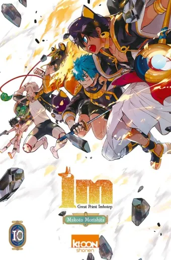 Couverture du manga Im, great priest Imhotep Tome 10
