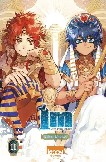 Couverture du manga Im, great priest Imhotep Tome 11