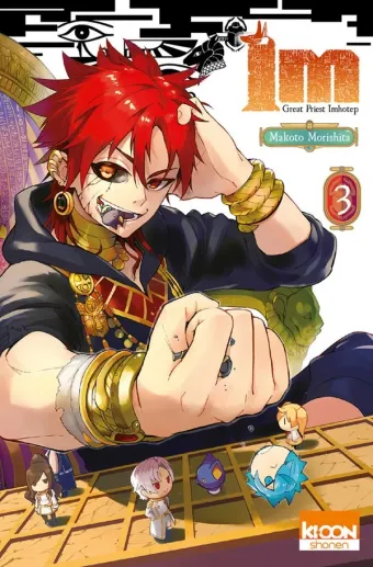 Couverture du manga Im, great priest Imhotep Tome 3