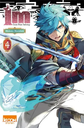 Couverture du manga Im, great priest Imhotep Tome 4