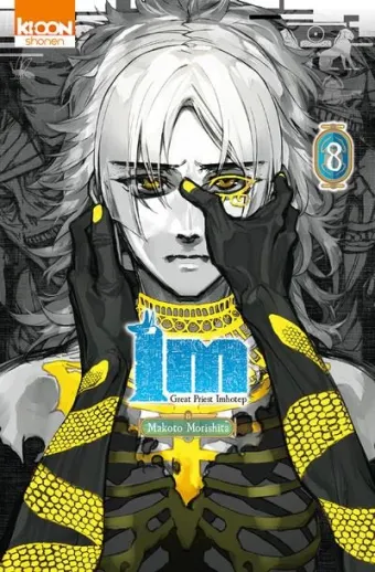 Couverture du manga Im, great priest Imhotep Tome 8